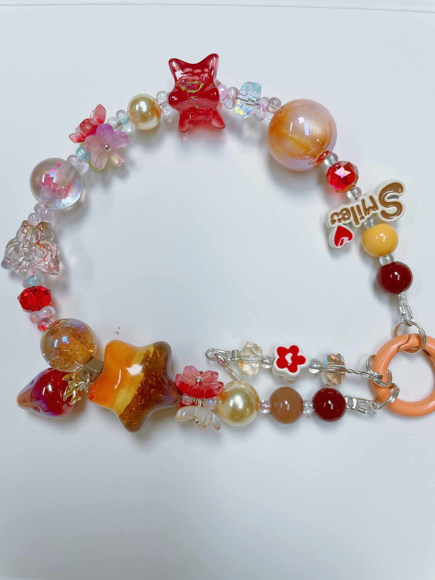 MERRY CHRISMAS GIFTS charm butterfly lucky leaf smile bring good lucky charm