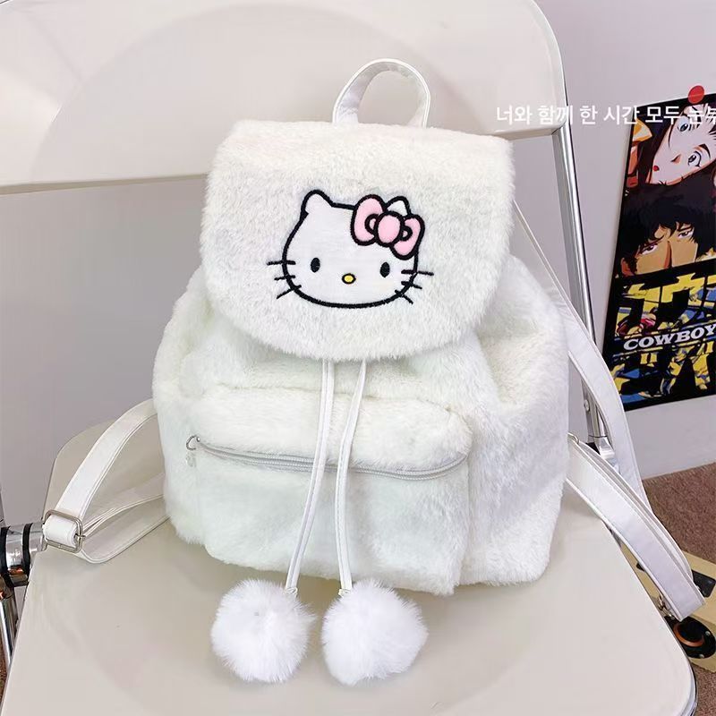 fluffy hk bag soft and light weight.