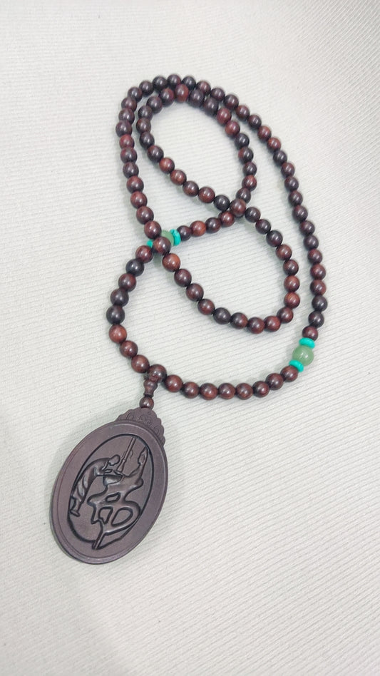 Rosewood with Turquoise necklace。Has value-preserving properties, order with free gift.