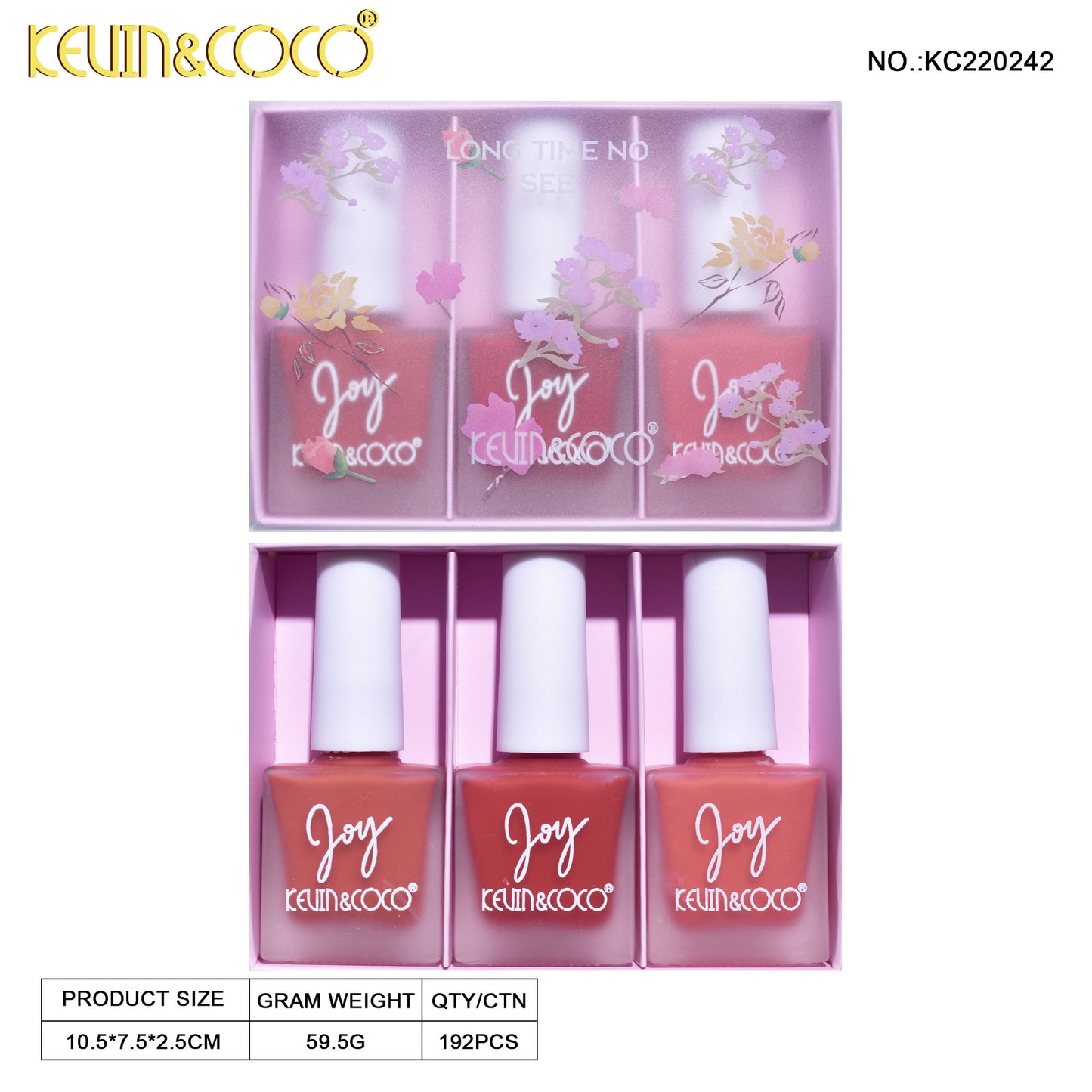 KEVIN&COCO liquid blush, 2sets 6 kinds of colors